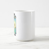 Fantasy Fishing Wizard - Magie wiedergeben Kaffeetasse (Mittel)