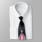 Fantasy Flame Light Neck Tie Krawatte (Gebunden)