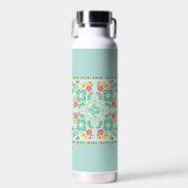 Fantasy-Fliesen-Sommerwiese  Trinkflasche (Vorne)