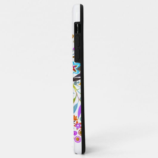 Fantasy-Flora anpassbar Case-Mate iPhone Hülle (Hinten/Links)