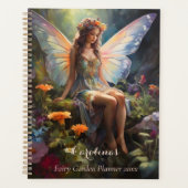 Fantasy Floral Fairy Magic Garden Planer (Vorderseite)