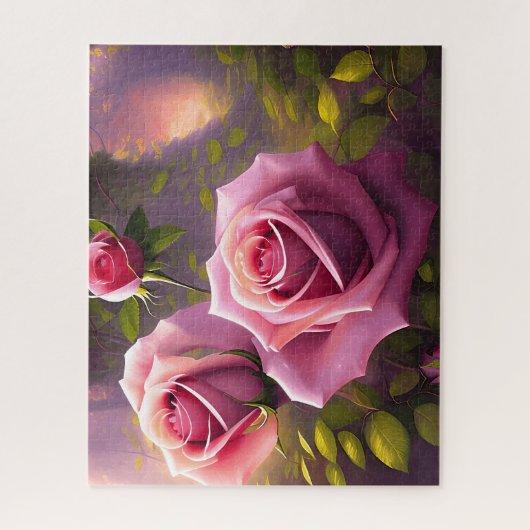 Fantasy Floral Forest Puzzle (Vertikal)