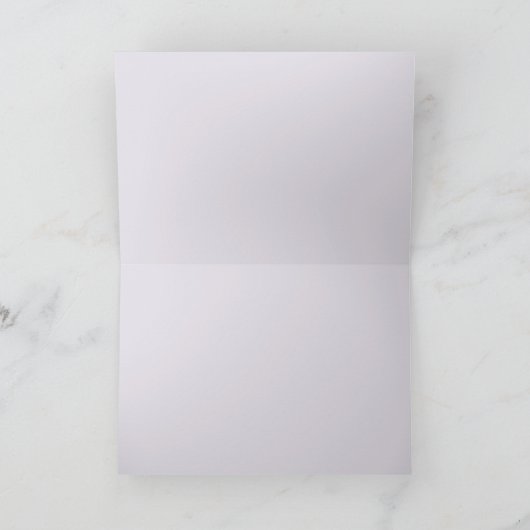 Fantasy Floral Hand gezeichnet Grafik Karte (Innenseite)