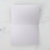 Fantasy Floral Hand gezeichnet Grafik Karte (Innenseite)