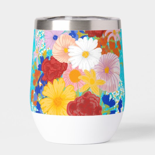Fantasy Floral Insulted Cup (Rückseite)