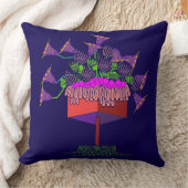 Fantasy Floral Kissen (Decke)
