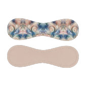 Fantasy Floral Pastel Blau & Creme Baseball (Paneele)