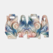 Fantasy Floral Pastel Blau & Creme Geschenkschachtel (Ungefaltet)