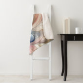 Fantasy Floral Pastel Blau & Creme Sherpadecke (Beispiel)