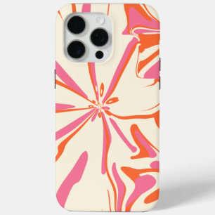 Fantasy Floral - Rosa, Orange und Creme Case-Mate iPhone Hülle