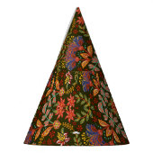 Fantasy Floral Square Pocket Design Partyhütchen (Links)