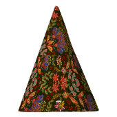Fantasy Floral Square Pocket Design Partyhütchen (Rechts)