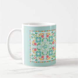 Fantasy Floral Tile-Summer Meadow  Kaffeetasse