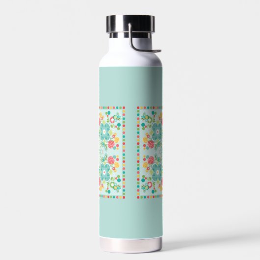 Fantasy Floral Tile-Summer Meadow Trinkflasche (Links)
