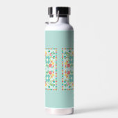 Fantasy Floral Tile-Summer Meadow  Trinkflasche (Rechts)