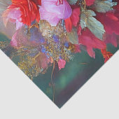 Fantasy Flower Garden Fairy Dekoupage Seidenpapier (Detail)