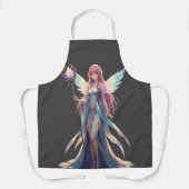 Fantasy-Flügel-Schürze – Mit Magie kochen Schürze (Vorderseite)