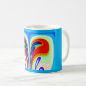 Fantasy Fontain Art Kaffeetasse (VorderseiteRechts)