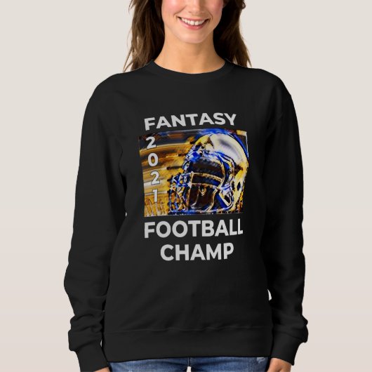 Fantasy Football 2021 League Champion Gewinner 202 Sweatshirt (Vorderseite)