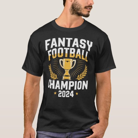 Fantasy Football 2024 Champion T-Shirt (Vorderseite)