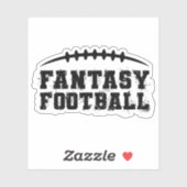Fantasy Football Aufkleber (Blatt)
