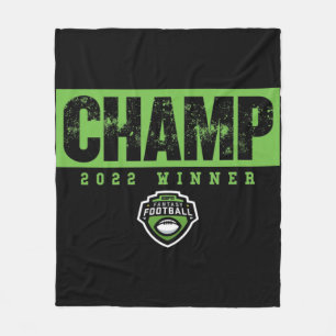 Fantasy Football Champ 222 Gewinner Fleecedecke
