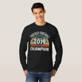 Fantasy Football Champion 2019 T-Shirt (Vorne ganz)