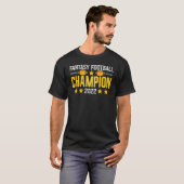 Fantasy Football Champion 2022 Fußball Saison Cha T-Shirt (Vorne ganz)