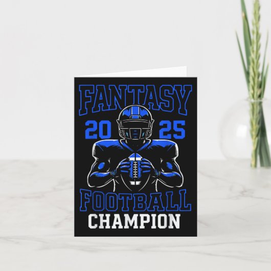 Fantasy Football Champion 2025 Karte (Vorderseite)