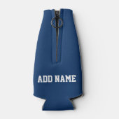 Fantasy Football Champion - Blau und Gelb Flaschenkühler (Rückseite)