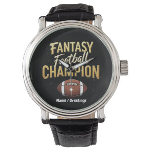 Fantasy Football Champion dominiert wie ein Pro Armbanduhr
