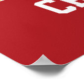 Fantasy Football Champion Poster (Ecke)