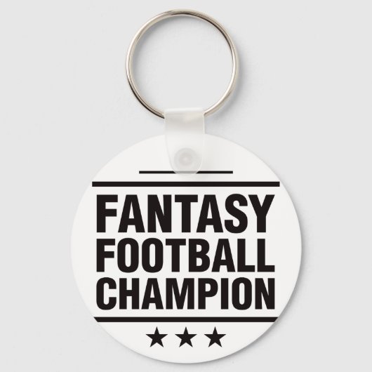 Fantasy Football Champion! Schlüsselanhänger (Vorderseite)
