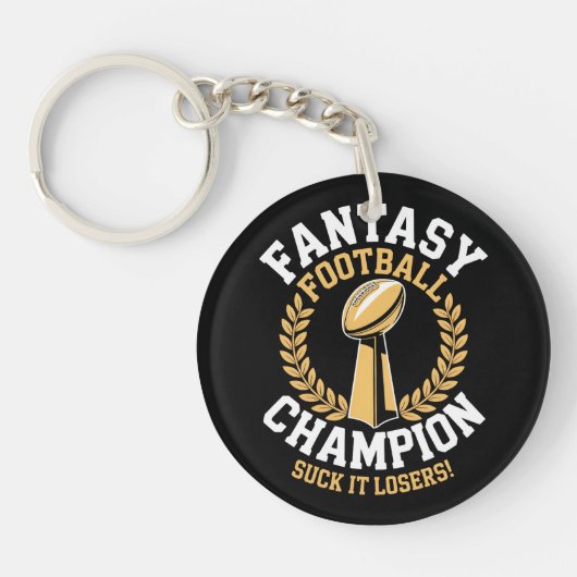 Fantasy Football Champion Schlüsselanhänger (Vorderseite)