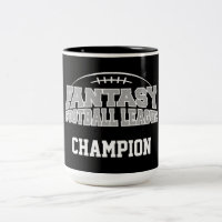 Fantasy Football Champion - Schwarz und Silbergrau