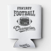 Fantasy Football Champion Shirt for Men Women Boys Dosenkühler (Rückseite)