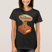 Fantasy Football Champion Trophy T T-Shirt (Vorderseite)