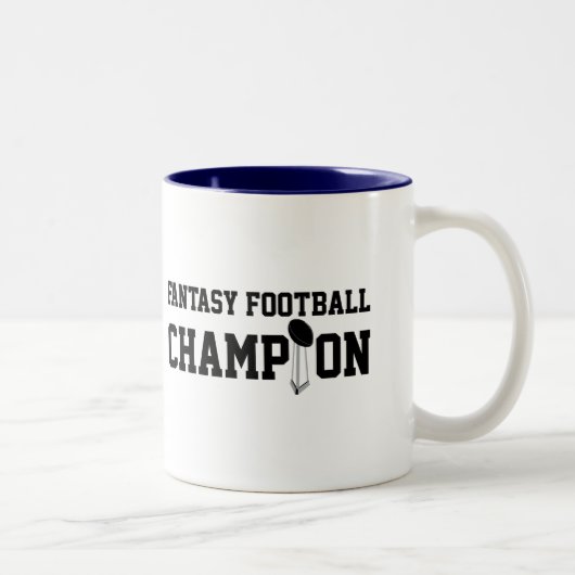 Fantasy Football Champion Zweifarbige Tasse (Rechts)