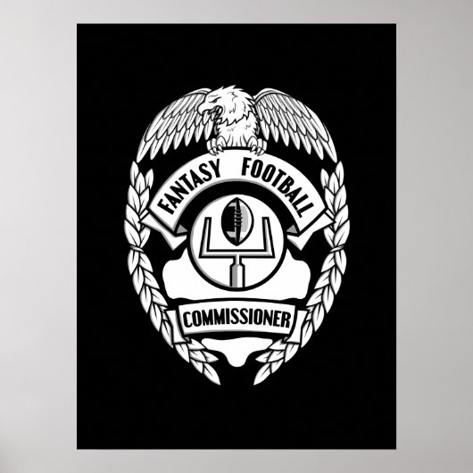 Fantasy Football Commission Poster (Vorne)