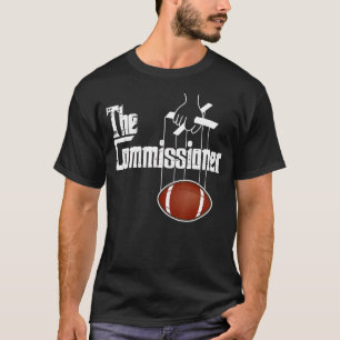 Fantasy Football Commissioner Entwurf Party Kommis T-Shirt