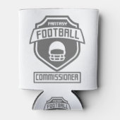 fantasy-football-Commissioner-gray-01 Dosenkühler (Vorderseite)