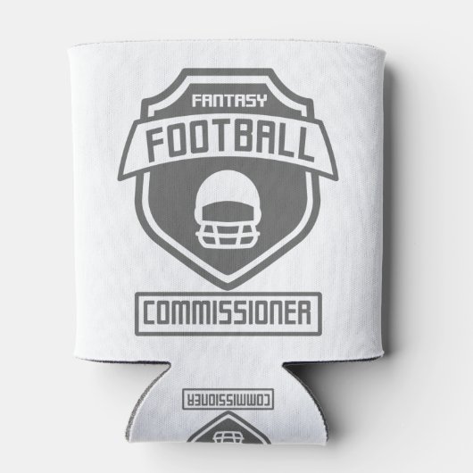 fantasy-football-Commissioner-gray-01 Dosenkühler (Rückseite)