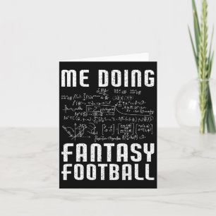 Fantasy Football Day Funny Fantasy Fantasy Fantasy Karte