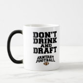 Fantasy Football Dont Drinks und Entwurf Verwandlungstasse (Links)