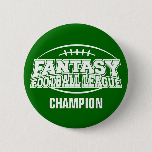 Fantasy Football FFL CHAMPION Button (Vorderseite)