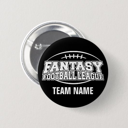 Fantasy Football FFL Custom Gift Button (Vorne & Hinten)