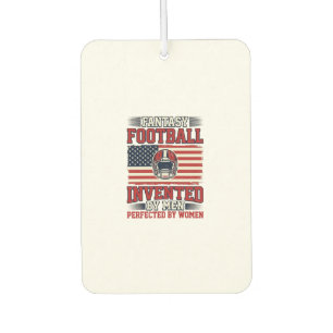 Fantasy Football Frauen Vintage Sportshirt_1 Autolufterfrischer