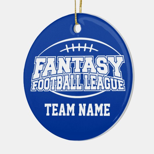 Fantasy Football - Funny Sports Gift Keramik Ornament (Links)