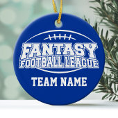 Fantasy Football - Funny Sports Gift Keramik Ornament