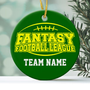 Fantasy Football - Funny Sports Gift Keramikornament